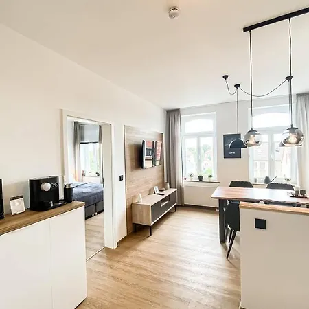 Luxus-apartment In Mit Privat-parkplatz Leipzig