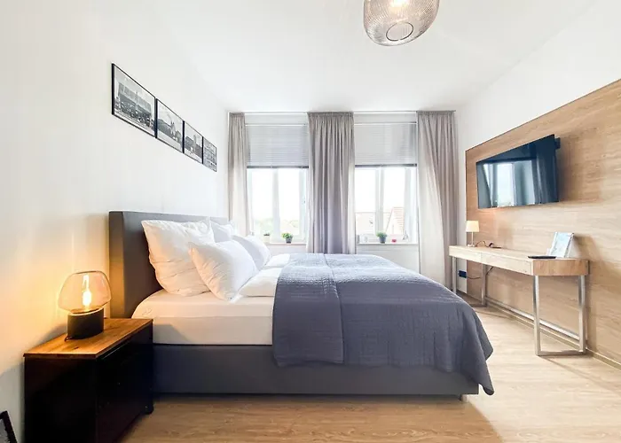 Appartement Luxus-apartment In Mit Privat-parkplatz *