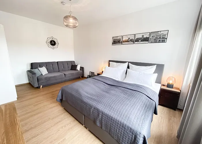 Appartement Luxus-apartment In Mit Privat-parkplatz Leipzig