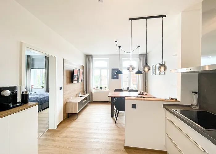 Luxus-apartment In Mit Privat-parkplatz * Leipzig