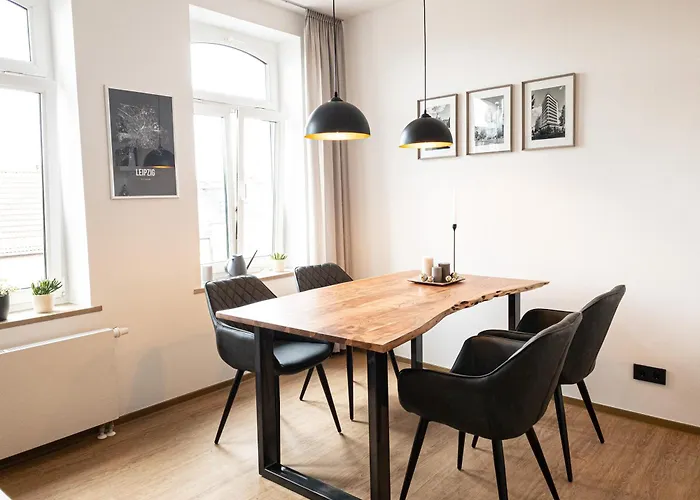 Luxus-apartment In Mit Privat-parkplatz * Leipzig